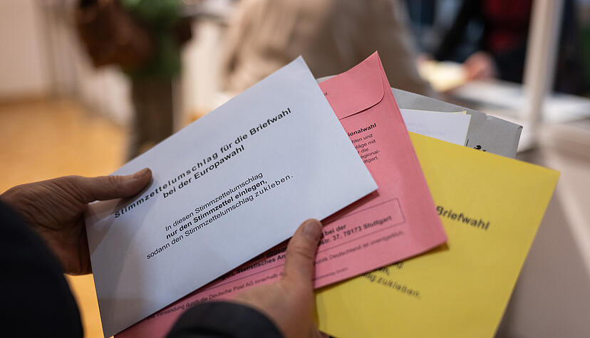 In Heilbronn haben viele Wahlberechtigte bereits ihre Stimme für die Europawahl und die Kommunalwahl abgegeben. In Heilbronn haben viele Wahlberechtigte bereits ihre Stimme für die Europawahl und die Kommunalwahl abgegeben.