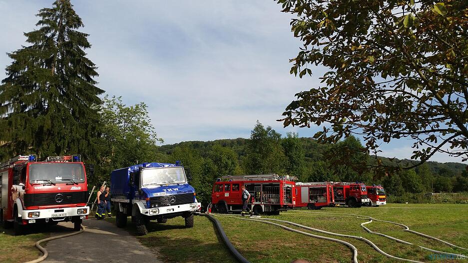 Kontaminiertes Jagstwasser wird abgepumpt | 25.08.