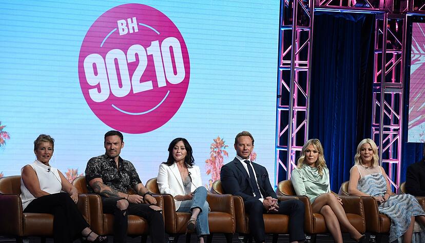 Die &laquo;Beverly Hills, 90210&raquo;-Stars kamen 2019 f&uuml;r eine Wiederauflage der Serie zusammen. (Archivbild)