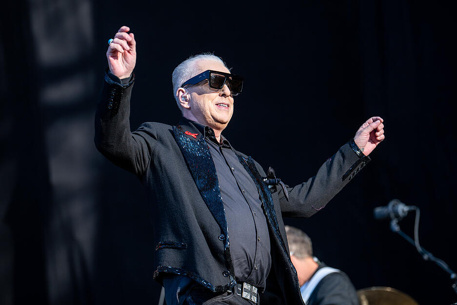 Rock-Legende Holly Johnson brachte einiger seiner Welthits mit. Rock-Legende Holly Johnson brachte einiger seiner Welthits mit.