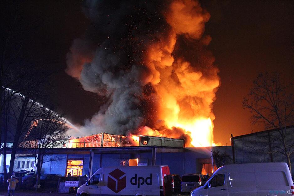 Brand in der Dieselstra&szlig;e | 29.1.