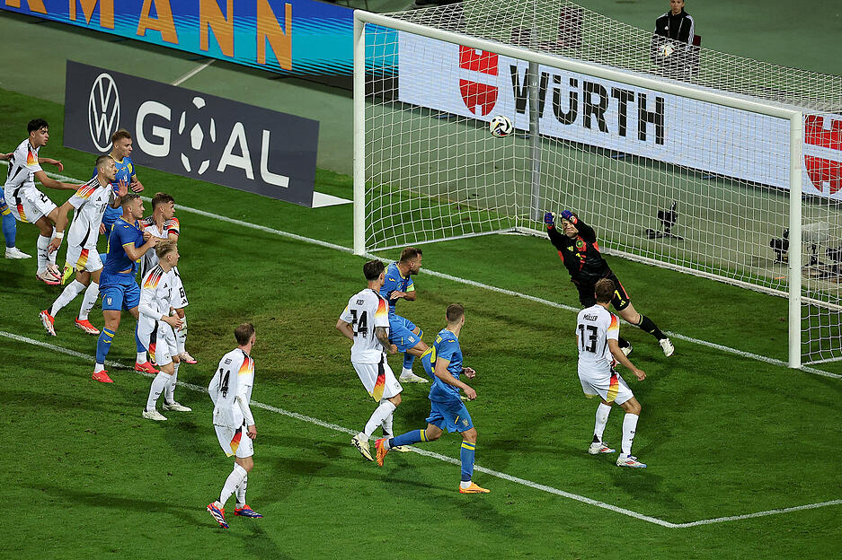 Deutschland im Testspiel gegen die Ukraine
