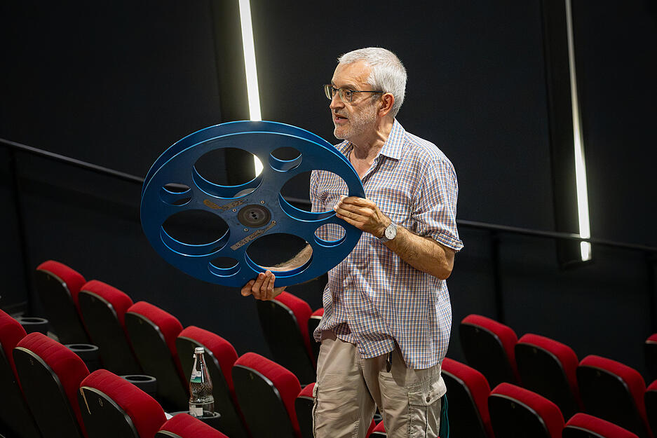 Die Zeit der Filmrollen ist längst vorbei, erklärt Gerd Hofmann. Die Zeit der Filmrollen ist längst vorbei, erklärt Gerd Hofmann.