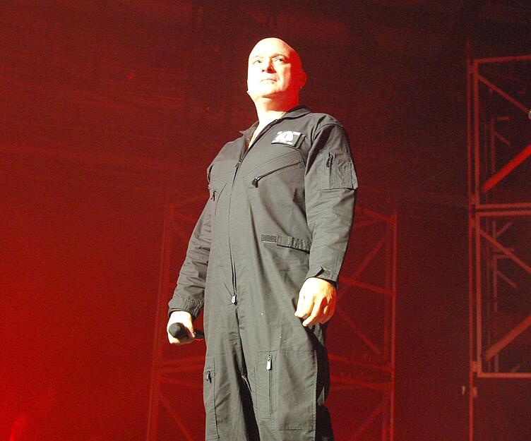 Distrubed-Konzert in Stuttgarter Schleyerhalle.