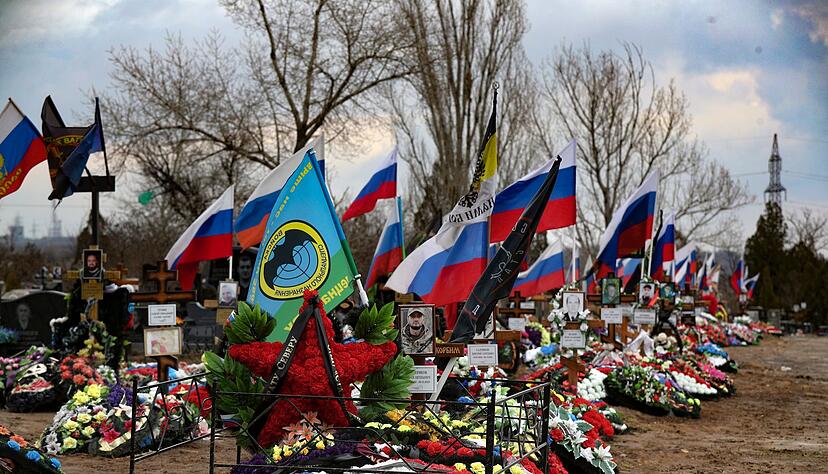 Russland selbst macht keine Angaben zu seinen get&ouml;teten und verletzten Soldaten im Angriffskrieg gegen die Ukraine. (Archivbild)