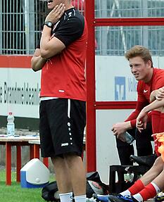 Sein Favorit ist Frankreich: David Pfeiffer (VfB Eppingen). Foto: Klaus Krüger Sein Favorit ist Frankreich: David Pfeiffer (VfB Eppingen). Foto: Klaus Krüger