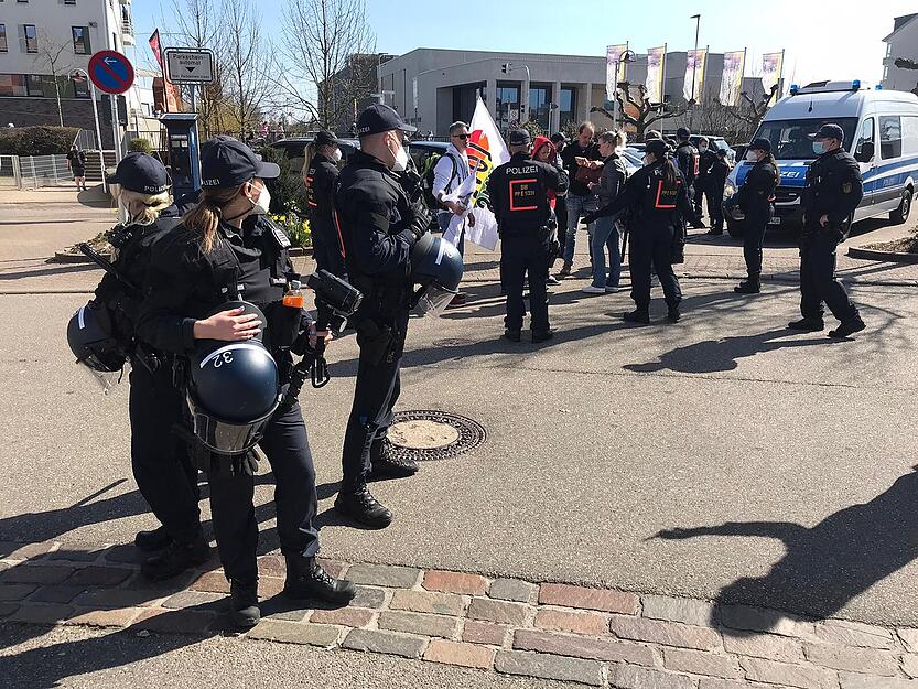 Querdenker-Demo Sinsheim Querdenker-Demo Sinsheim