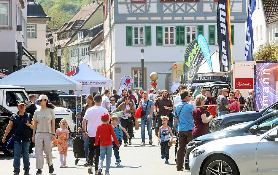 Wer sich auf der Messe "K&uuml;nmobil" in K&uuml;nzelsau umschauen m&ouml;chte, hat dazu am Sonntag noch bis 17 Uhr Zeit.