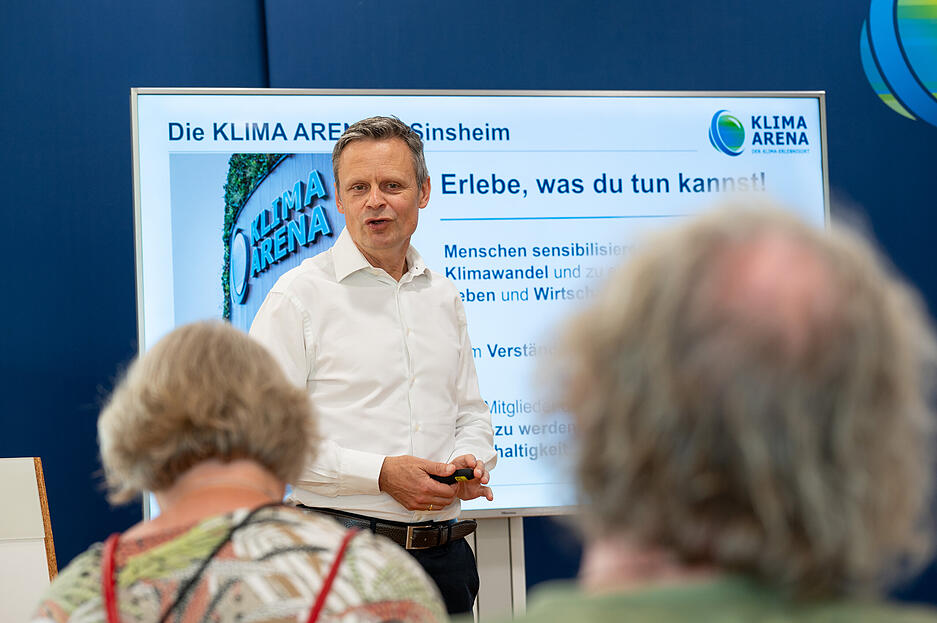 Lesersommer Sinsheim: Klima-Arena Technikführung