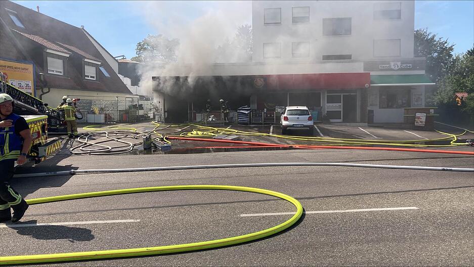 Brand in Leingarten