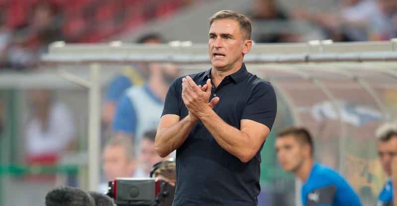 Das Pflichtspieldebüt von Stefan Kuntz als DFB-Trainer der U21 ist glückte. Foto: Swen Pförtner