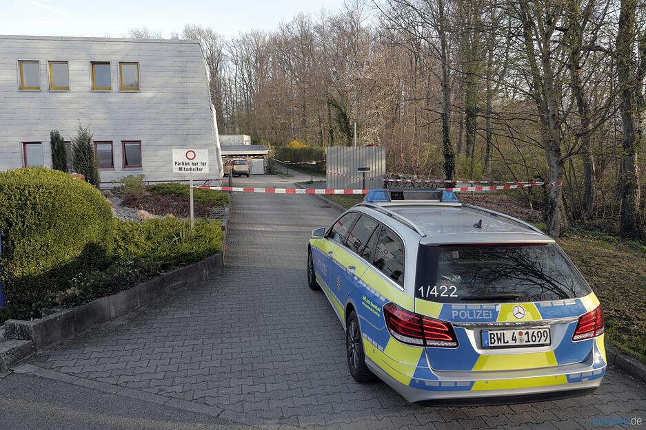 Am Tag nach dem Gewaltverbrechen sperrte die Polizei den Tatort weiträumig ab.