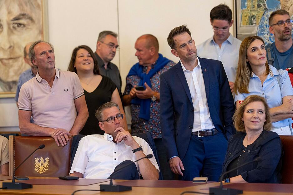 Wahlparty Rathaus HN Kommunalwahl