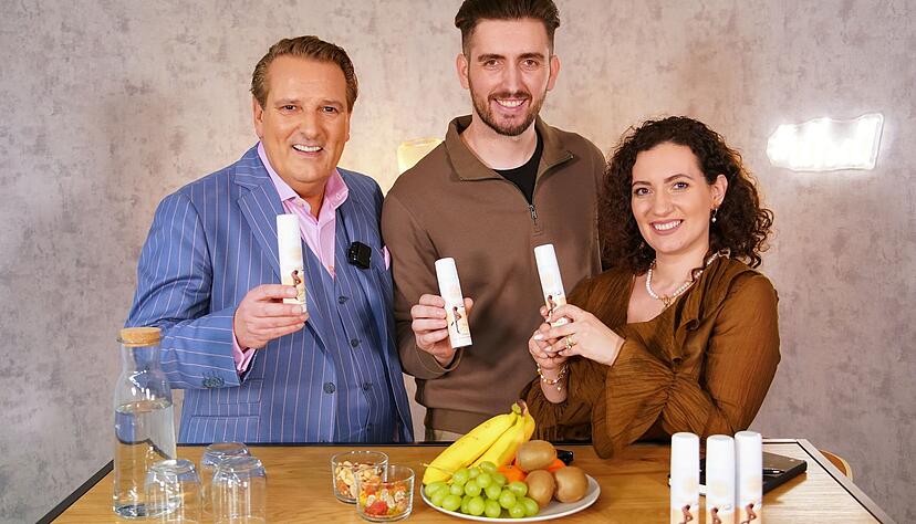 Ralf D&uuml;mmel (links) ist beim Heilbronner Start-up Nylam eingestiegen: F&uuml;r 100.000 Euro hat der bekannte Investor 30 Prozent der Anteile von Mergim und Arta Klimenta &uuml;bernommen.