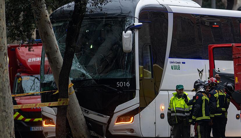 Beim Unfall wurden auch ein Baum und eine Straßenlaterne beschädigt. (Foto aktuell) Beim Unfall wurden auch ein Baum und eine Straßenlaterne beschädigt. (Foto aktuell)