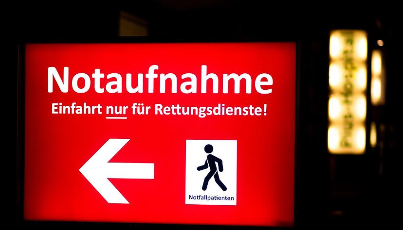 In der Silvesternacht herrscht Hochbetrieb in Notaufnahmen. (Symbolbild)