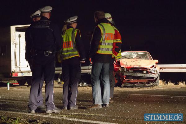 B14-Unfall bei Backnang | 08.01.