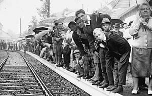 Zaberg&auml;ubahn in Brackenheim im Jahr 1964: Hat das Warten auf die Reaktivierung der Strecke ein Ende? Foto: Archiv/Eisenmenger