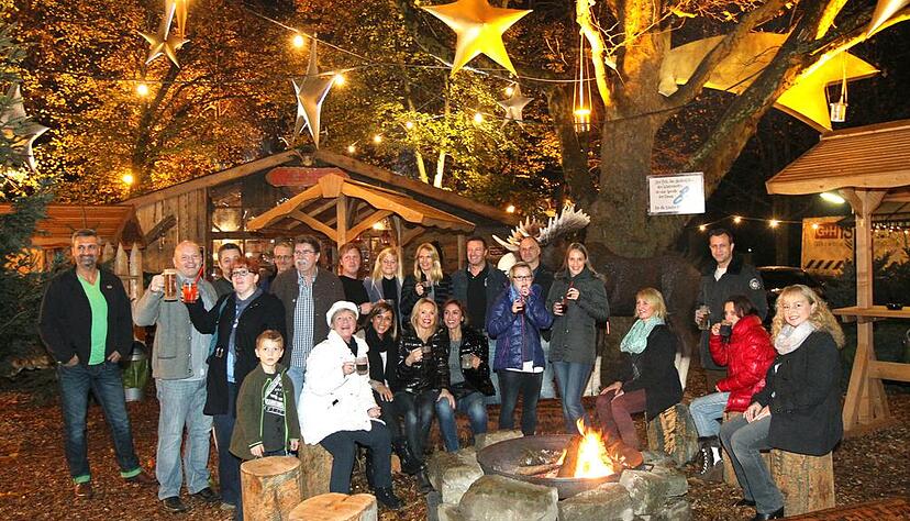 Das Winterdorf hat er&ouml;ffnet.