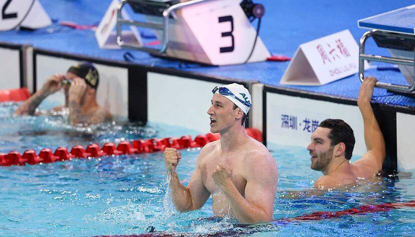 Weltrekord: Cameron McEvoy schwamm eine neue Bestmarke.