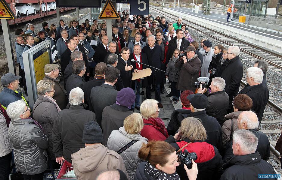Premierenzug Stadtbahn Nord | 13.12.
