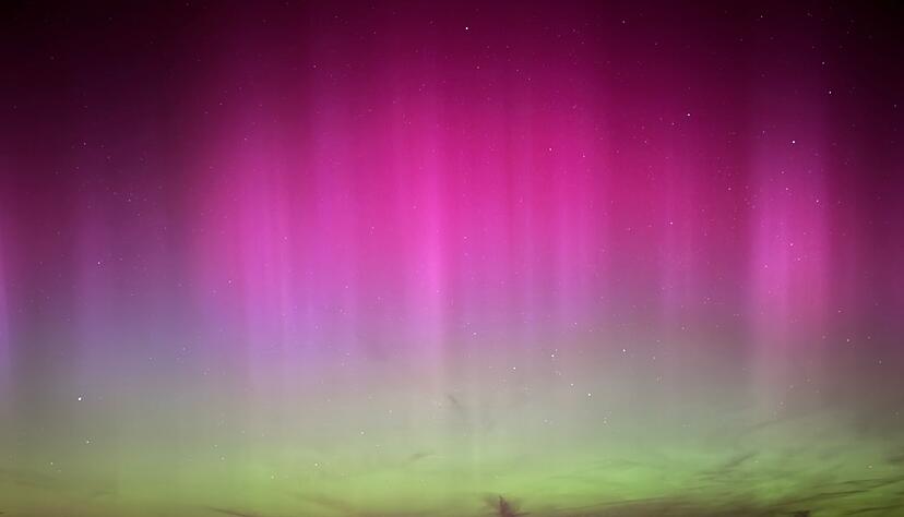 Starke Sonnenstürme können Polarlichter erzeugen, die noch weit südlich der Polarregionen zu sehen sind - sogar in Baden-Württemberg noch. (Archivbild) Starke Sonnenstürme können Polarlichter erzeugen, die noch weit südlich der Polarregionen zu sehen sind - sogar in Baden-Württemberg noch. (Archivbild)