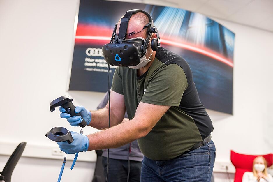 Genaues Arbeiten ist gefragt - und mit den Controllern auch bis zu einem gewissen Grad m&ouml;glich