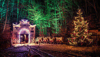 Einen Weihnachtsmarkt unter Tage gibt es in Aalen.