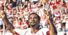 &quot;Meine Familie und ich fühlen uns hier wohl. Und ich fühle mich beim VfB wohl.&quot;
          Cacau