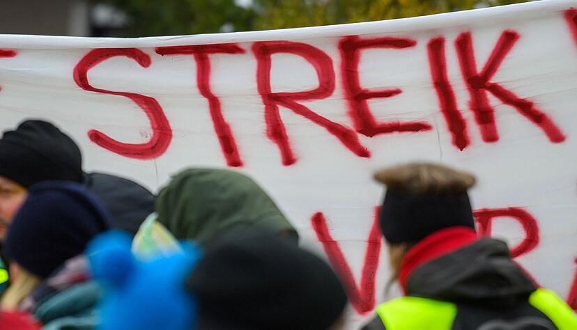 Wie hier in Magdeburg soll es in der kommenden Woche noch einmal viele Warnstreiks geben. (Archivbild)