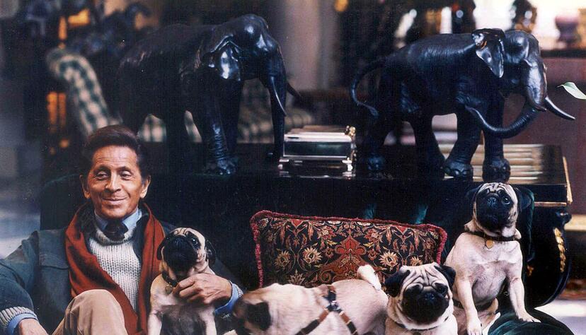 Als 13-j&auml;hriger Junge beschloss Valentino Garavani, Kleidung f&uuml;r Damen zu entwerfen.