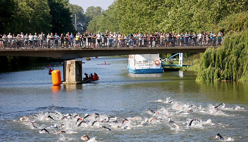 21,9 Grad hatte der Neckar am Sonntagmorgen. 21,9 Grad hatte der Neckar am Sonntagmorgen.