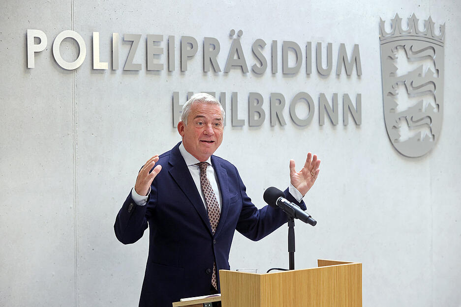 Übergabe Erweiterungsbau Polizeipräsidium Heilbronn Übergabe Erweiterungsbau Polizeipräsidium Heilbronn