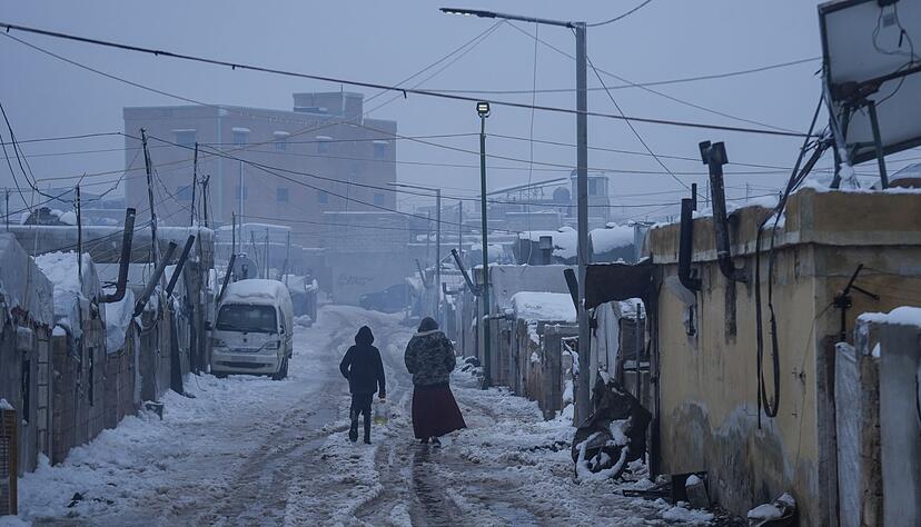 Umstritten ist, ob Menschen in gro&szlig;em Umfang nach Syrien abgeschoben werden sollen. Hier eine Szene vom Silvestertag aus dem Nordwesten des Landes. (Archivfoto)