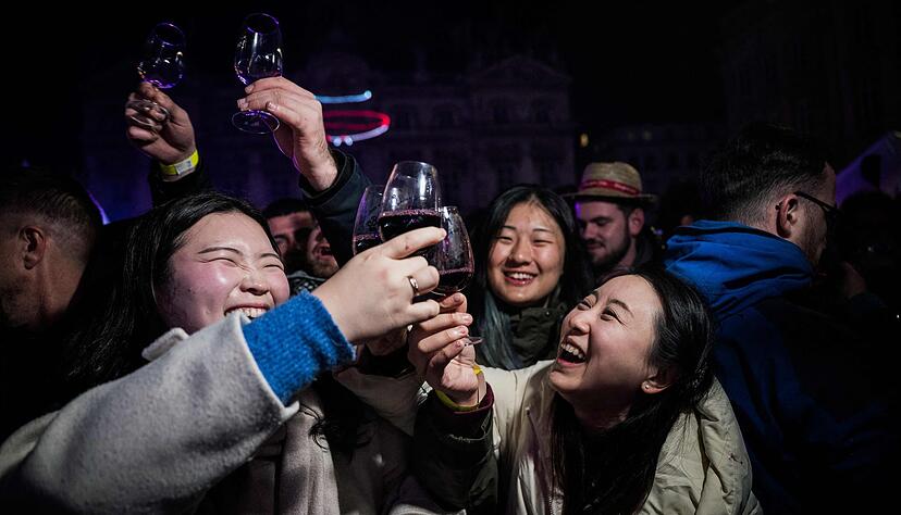 F&uuml;r die Winzer ist der Beaujolais auch ein Verkaufsschlager.