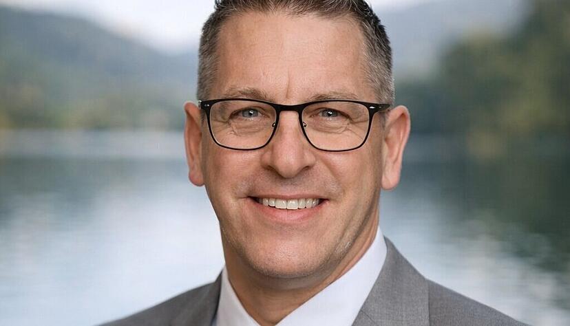 Frank Menzel will am 3. Mai zum B&uuml;rgermeister von L&ouml;wenstein gew&auml;hlt werden.