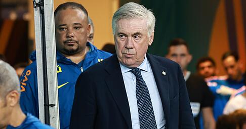 Trainer Carlo Ancelotti war nach der perfekten WM-Qualifikation zufrieden