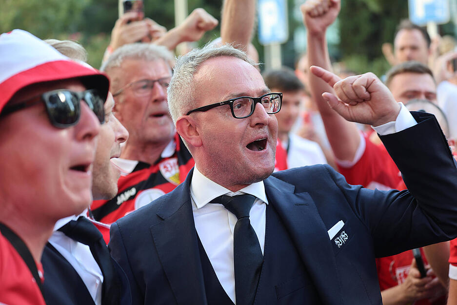 Auch das erste Champions-League-Spiel nach über einem Jahrzehnt fällt in Wehrles VfB-Ära. In Madrid zeigte er sich fannah.