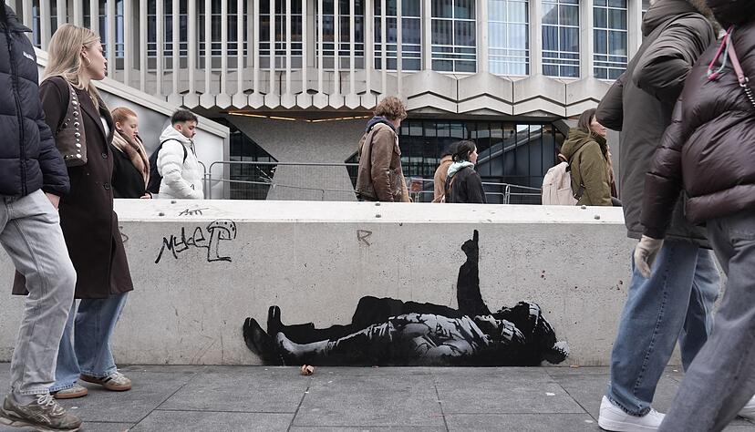 Auf Instagram bekannte sich der K&uuml;nstler zu dem Motiv.