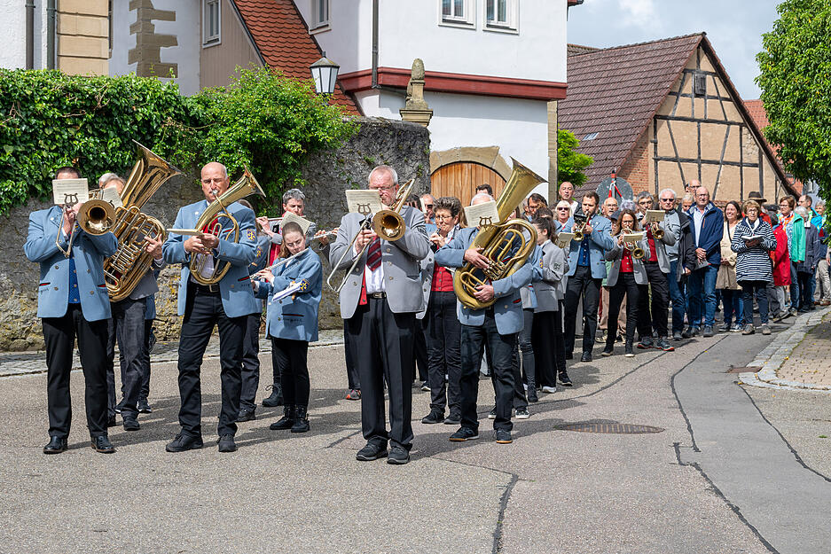 Das Wetter spielte trotz unsicherer Prognosen mit und erm&ouml;glichte, Christi Himmelfahrt ohne Regenguss zu feiern.