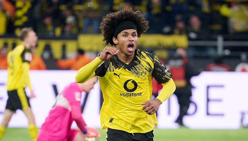 Was er mit seinem Jubel ausdrücken wollte, verriet Adeyemi nicht Was er mit seinem Jubel ausdrücken wollte, verriet Adeyemi nicht