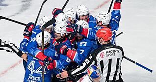 Nach 2019 mal wieder im Finale: die Adler Mannheim. (Archivbild)