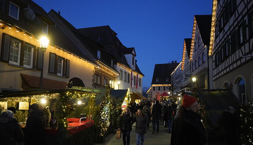Am Wochenende fand die 25. Auflage des Forchtenberger Weihnachtsmarkts statt.