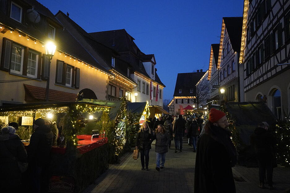 Am Wochenende fand die 25. Auflage des Forchtenberger Weihnachtsmarkts statt.
