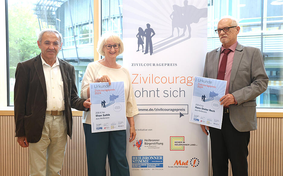 Die Preisverleihung fand im Forum der Verbundschule Bad Rappenau statt.