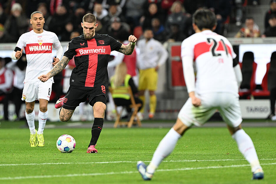 VfB Stuttgart im DFB-Pokal bei Bayer Leverkusen