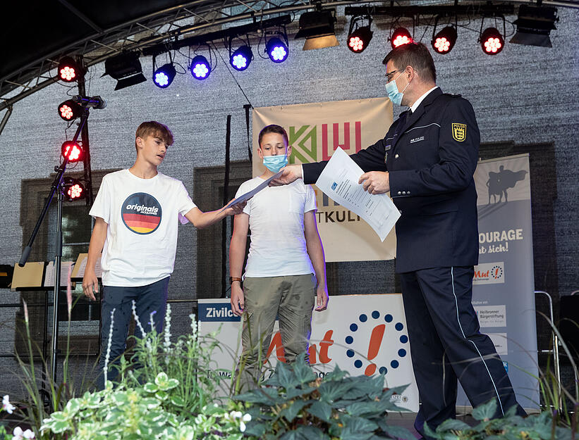 Zivilcouragepreis 2021 Zivilcouragepreis 2021