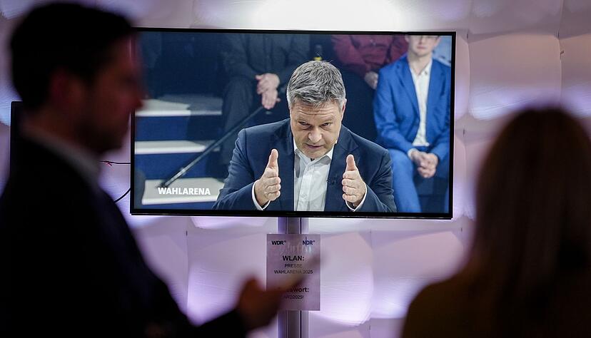 Robert Habeck, Kanzlerkandidat der Grünen, ist in der «Wahlarena» als Letzter an der Reihe. Robert Habeck, Kanzlerkandidat der Grünen, ist in der «Wahlarena» als Letzter an der Reihe.