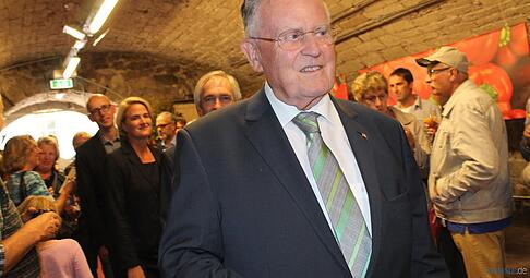 Erwin Teufel er&ouml;ffnet letzte Blumenschau auf der Laga