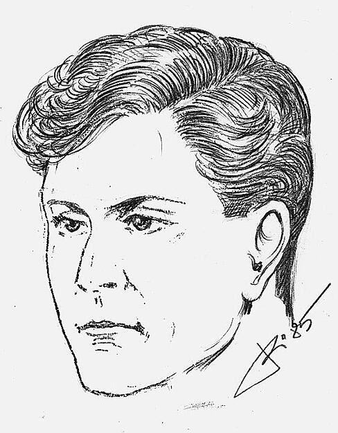 Mit diesem Phantombild wendet sich die Polizei an die Öffentlichkeit. Das Problem: Diese Zeichnung sieht dem tatsächlichen Hammermörder, Norbert Poehlke, nicht ähnlich. Außerdem wird trotz eines Verdachts auf den Diensthundeführer der Landespolizei Stuttgart sein Alibi nicht richtig überprüft. Auch einer Blutentnahme, die ihn hätte überführen können, entzieht er sich. Mit diesem Phantombild wendet sich die Polizei an die Öffentlichkeit. Das Problem: Diese Zeichnung sieht dem tatsächlichen Hammermörder, Norbert Poehlke, nicht ähnlich. Außerdem wird trotz eines Verdachts auf den Diensthundeführer der Landespolizei Stuttgart sein Alibi nicht richtig überprüft. Auch einer Blutentnahme, die ihn hätte überführen können, entzieht er sich.